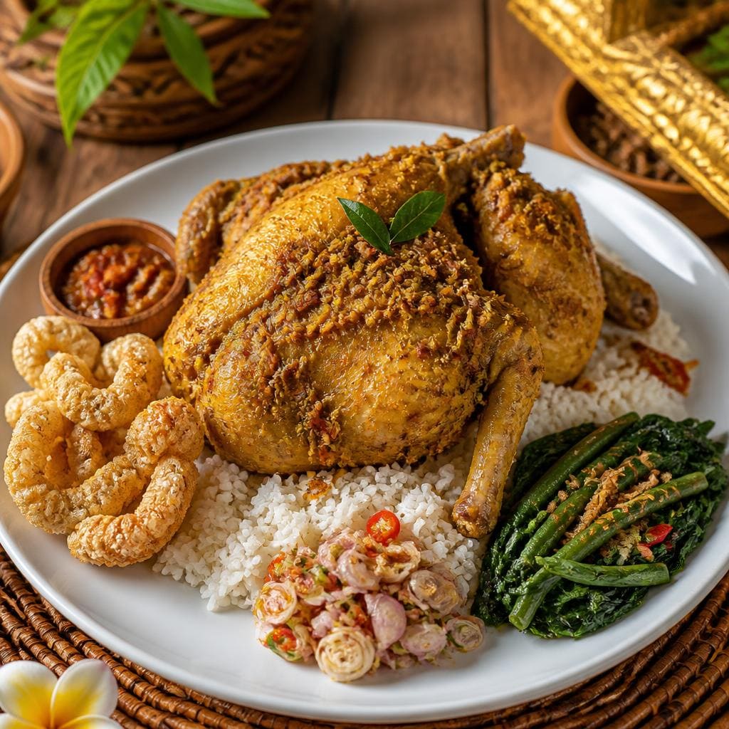 Nasi Ayam Betutu dari Sate Khas Senayan